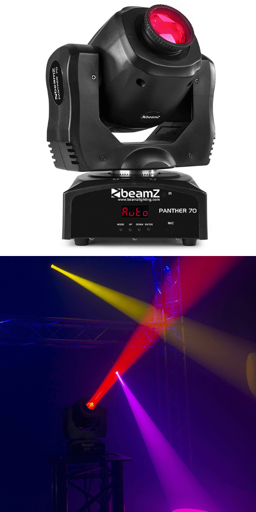 BeamZ Panther70 LED Moving Head Spot Light