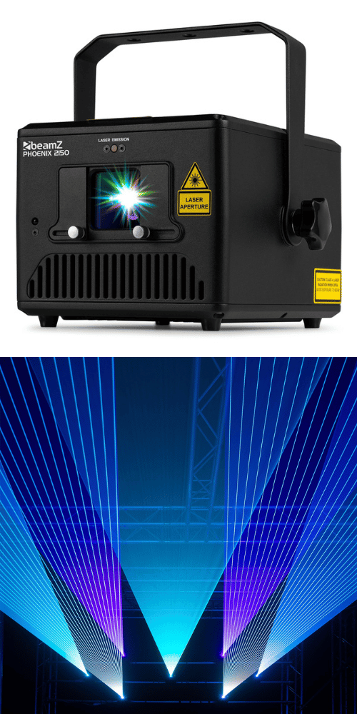 BeamZ Phoenix 2150 Analog Animation Laser Projector