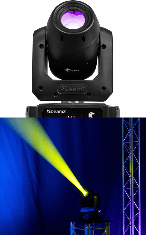 BeamZ Cobra 100 LED Moving Head Spot with Prism