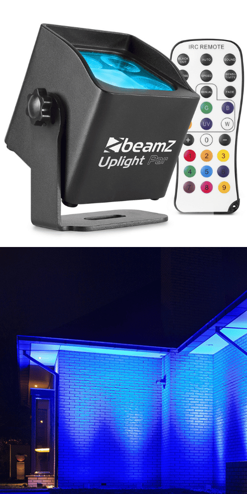 BeamZ BBP44 Weatherproof Battery Uplighter