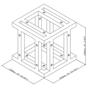 6 Way Quad Truss Cube Adapter