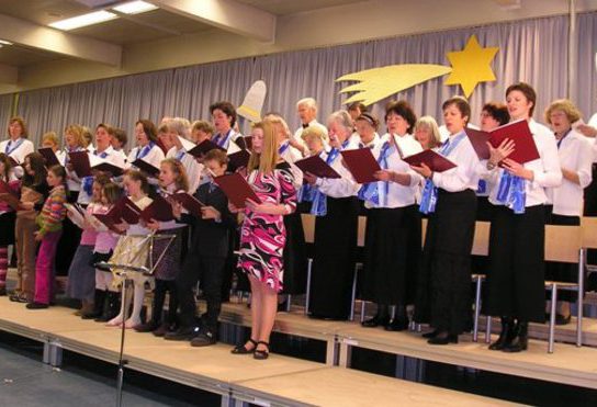 Tiered Choir Platform