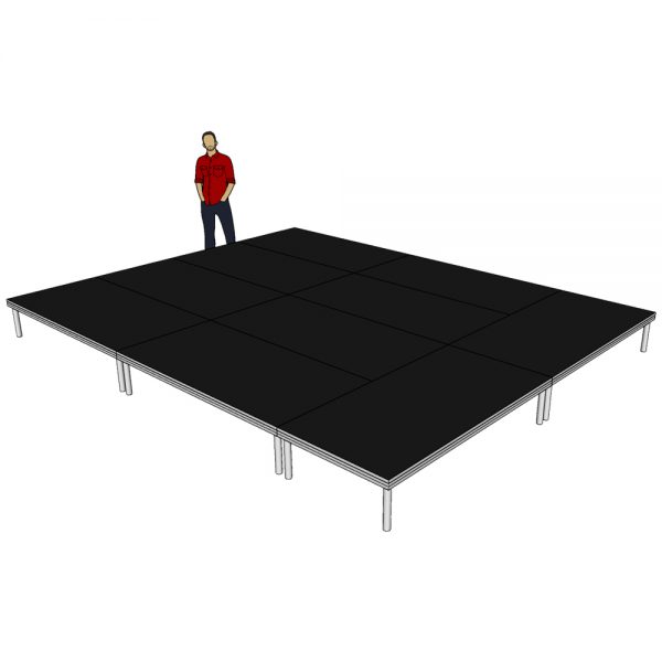 Stage Deck Package 5m x 4m x 400mm