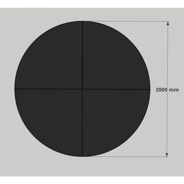 Circular Stage Deck 2m Diameter