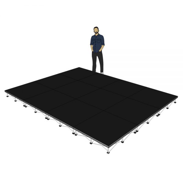 Portable Stage 4m x 3m x 200mm