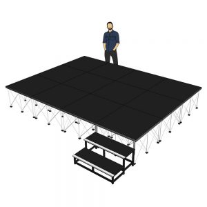 Portable Stage 4m x 3m x 600mm