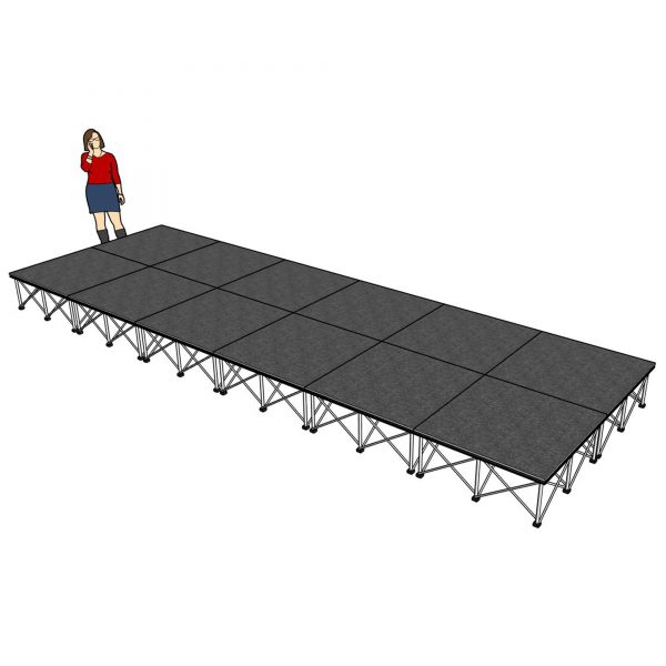 lightweight stage platform