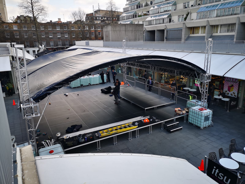 Stage Roof System