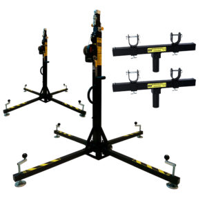 2 x SIGMA-40 Truss Lifts + AM3501 Adjustable Support Adapters