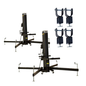 2 x GAMMA-50 Front Load Truss Lifts + ATG6 Adapters