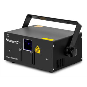 BeamZ Phantom 2000 Laser Lights System - 2W Analog RGB Modulation