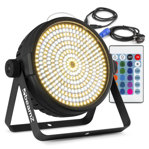BeamZ BT430 LED Wash Lighting Strobe Light with Cables and Remote