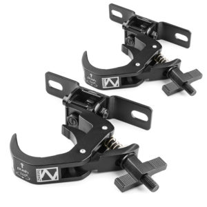 Event Equipment - Truss Trigger Clamp Pair for Moving Head Lights - Black