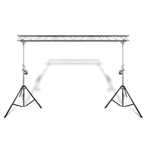 SC Truss Systems 4.5m Deco Quad Truss with a pair of Winch Stands