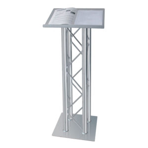 SC Pro 2QD Quad Truss Portable Lectern – Aluminium