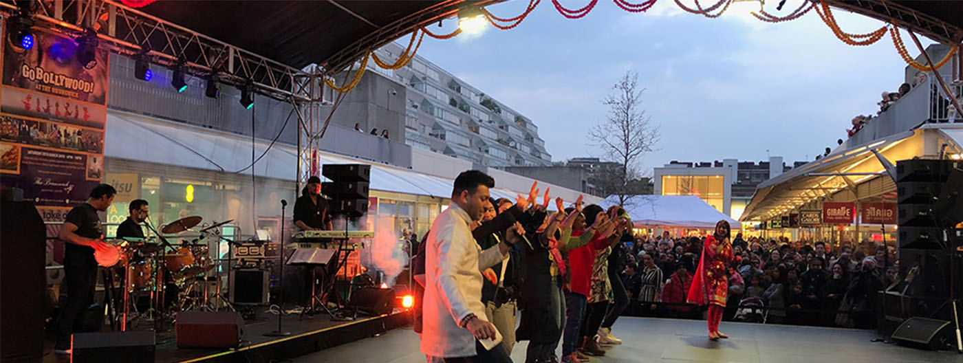 Brunswick Centre Go Bollywood Stage Concepts