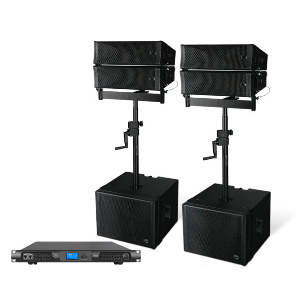 Wharfedale WLA-25 Line Array System Package 1 (Sub/Sat)