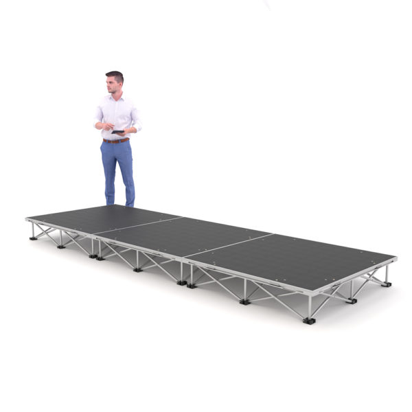 PD RD750 3m x 1m x 20cm Portable Stage Platform  Riser System