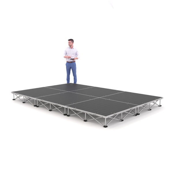 PD RD750 3m x 2m x 20cm Portable Stage Platform  Riser System