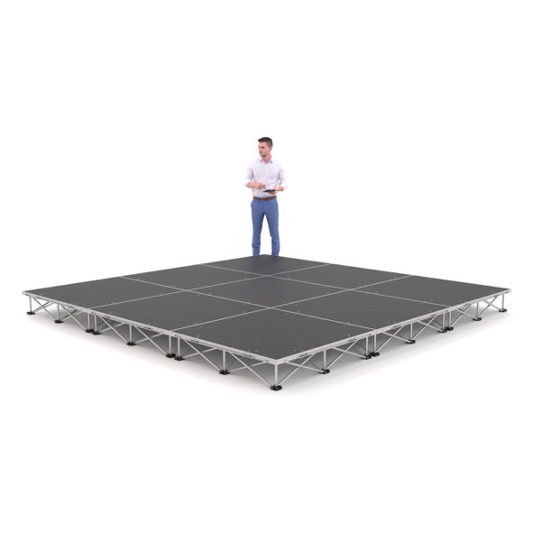 PD RD750 3m x 3m x 20cm Portable Stage Platform  Riser System