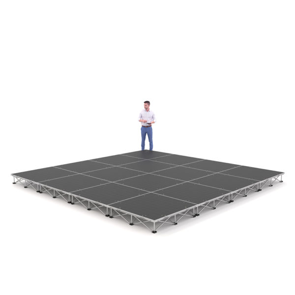 PD RD750 4m x 4m x 20cm Portable Stage Platform  Riser System