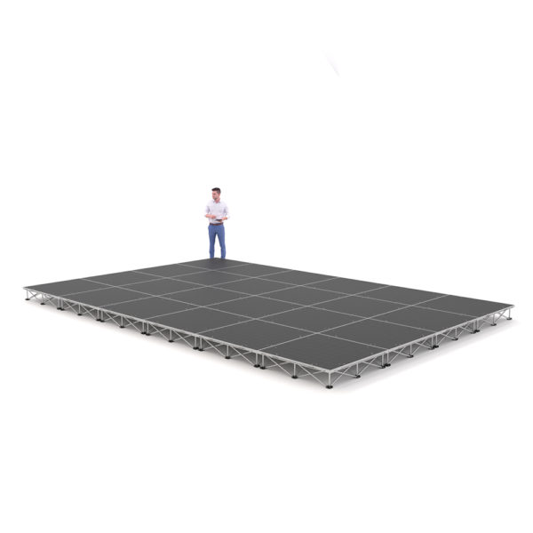 PD RD750 6m x 4m x 20cm Portable Stage Platform  Riser System