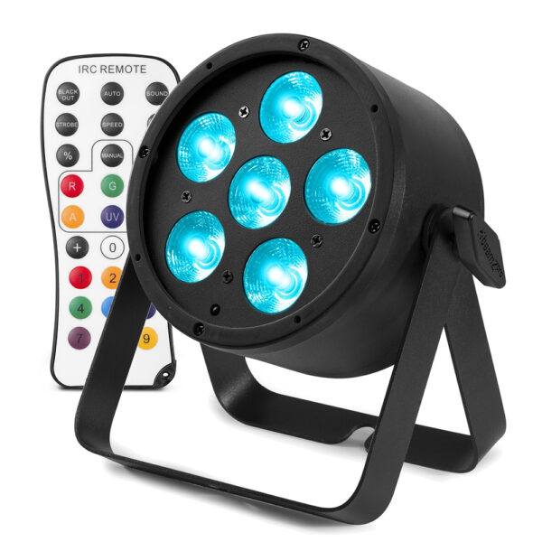 BeamZ Pro BAC322 Aluminium LED Par Can Light – 60W RGBALC
