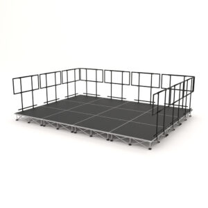 6m x 4m Portable Stage System with 1000mm Height